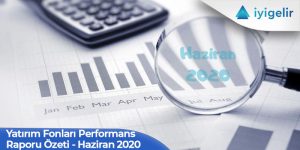 Yatırım Fonları Performans Raporu Özeti - Haziran 2020